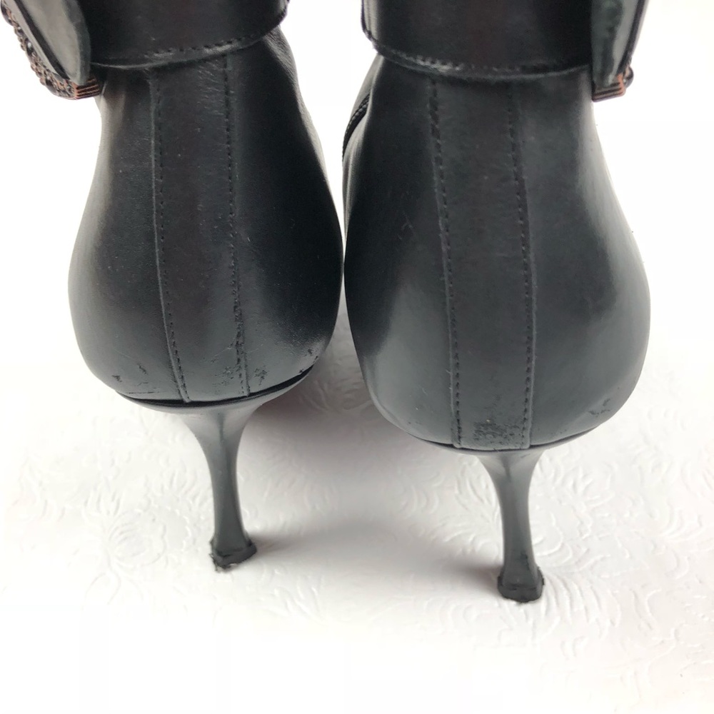 DONALD J PLINER Couture tall boots 10 black Italy - Picture 5 of 8